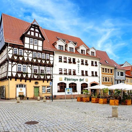 Hotel-Restaurant Thueringer Hof Bad Frankenhausen Dış mekan fotoğraf