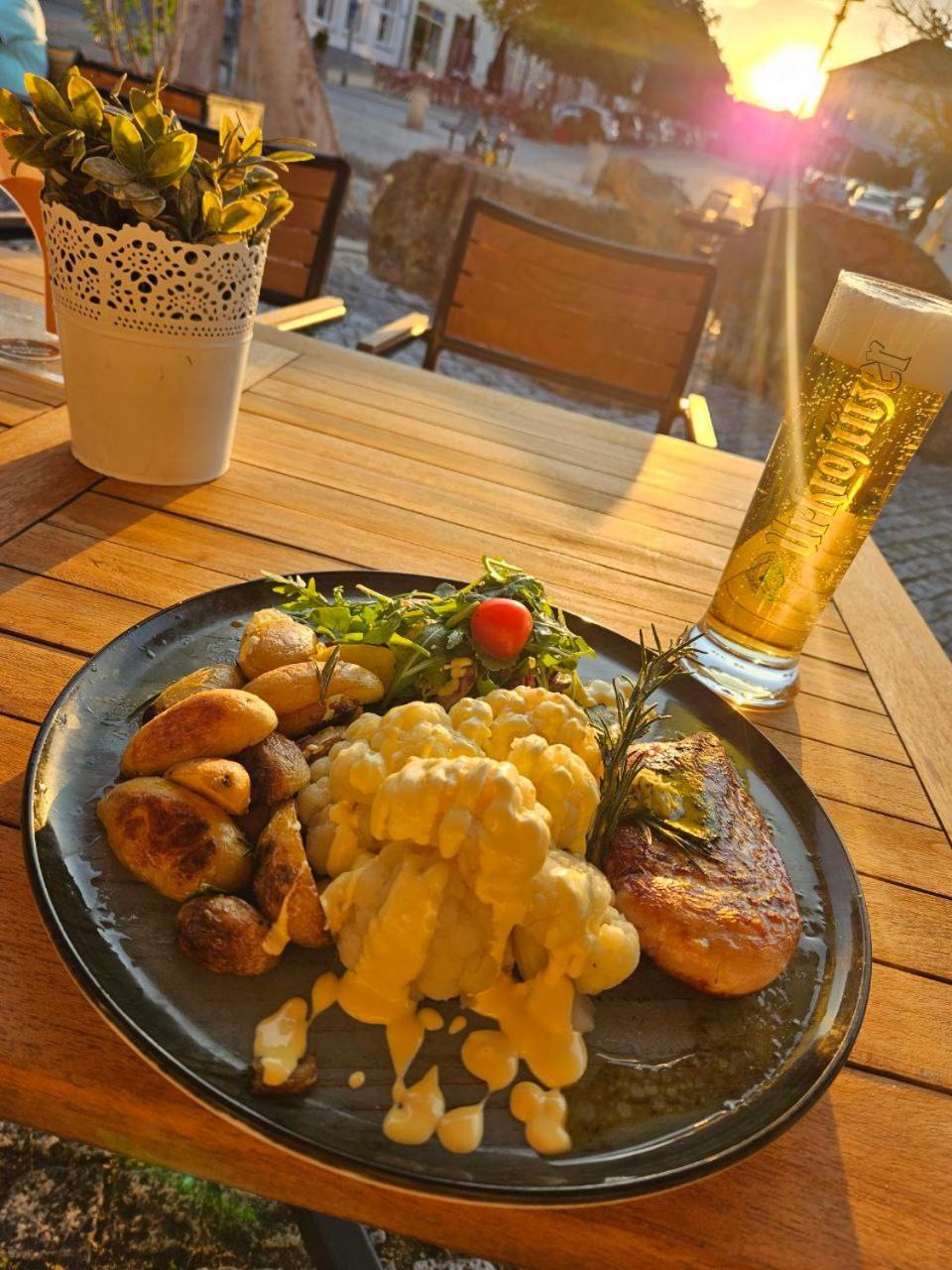 Hotel-Restaurant Thueringer Hof Bad Frankenhausen Dış mekan fotoğraf