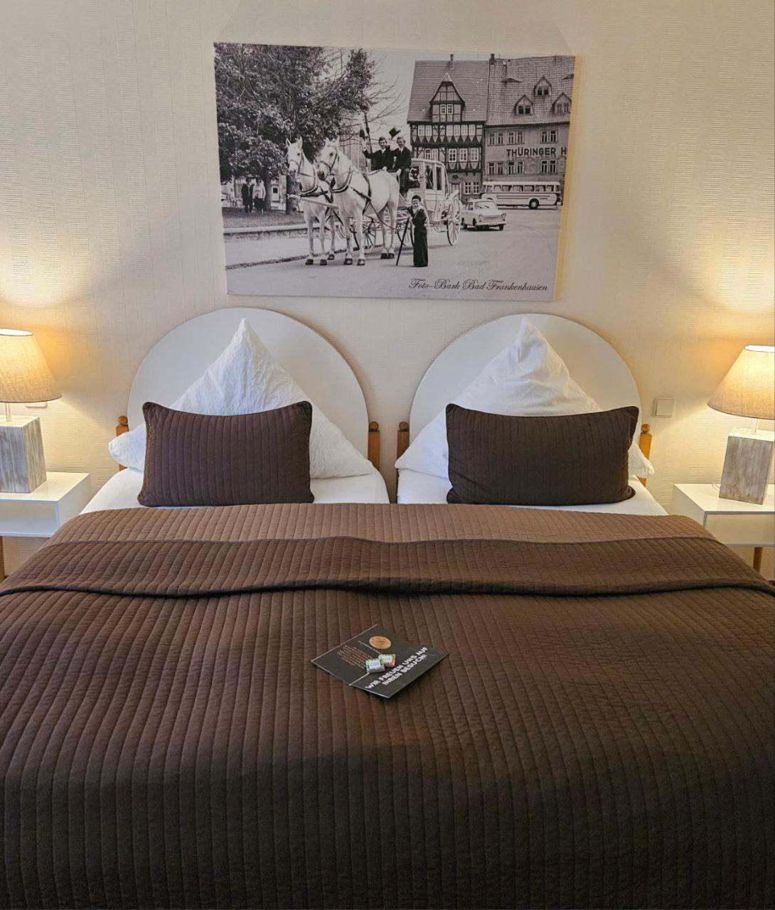 Hotel-Restaurant Thueringer Hof Bad Frankenhausen Dış mekan fotoğraf