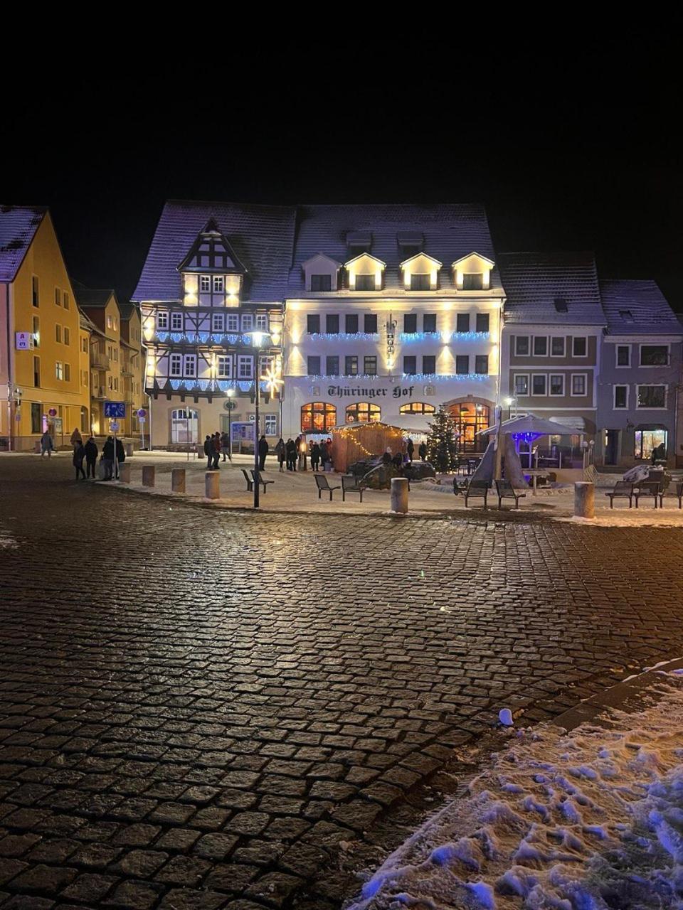 Hotel-Restaurant Thueringer Hof Bad Frankenhausen Dış mekan fotoğraf