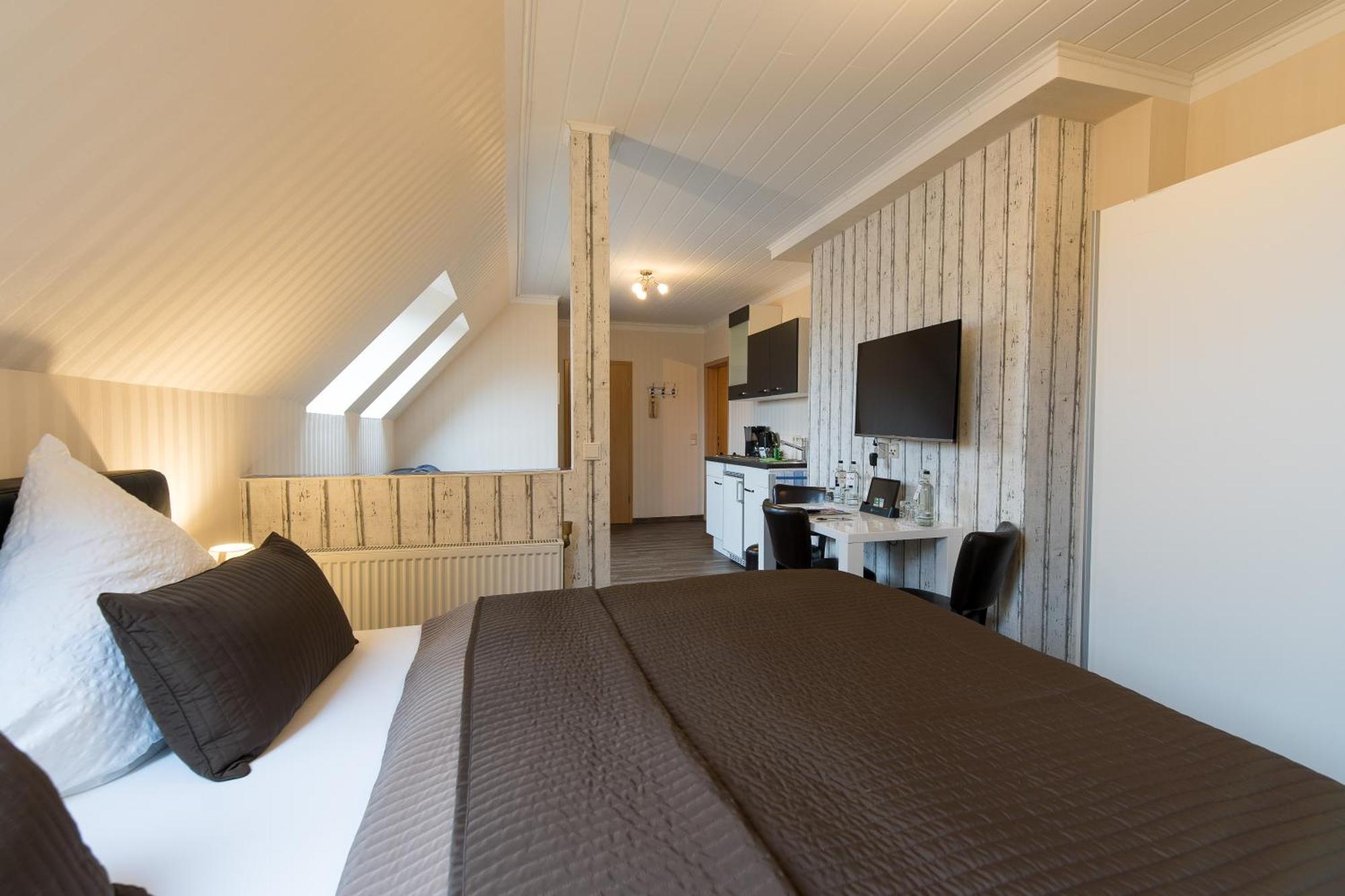 Hotel-Restaurant Thueringer Hof Bad Frankenhausen Oda fotoğraf