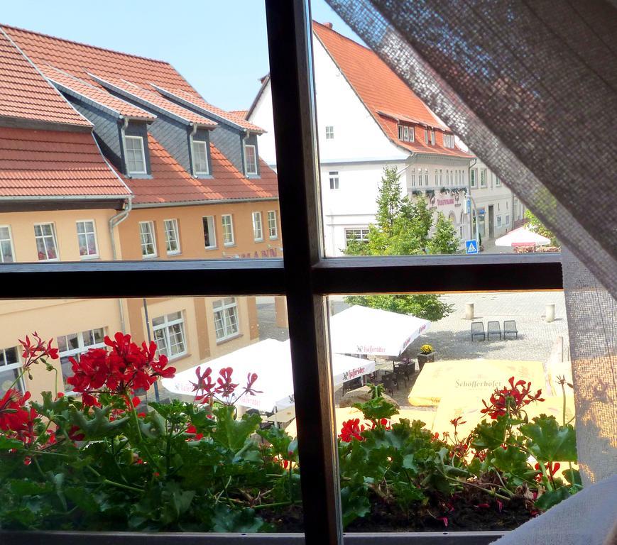 Hotel-Restaurant Thueringer Hof Bad Frankenhausen Dış mekan fotoğraf