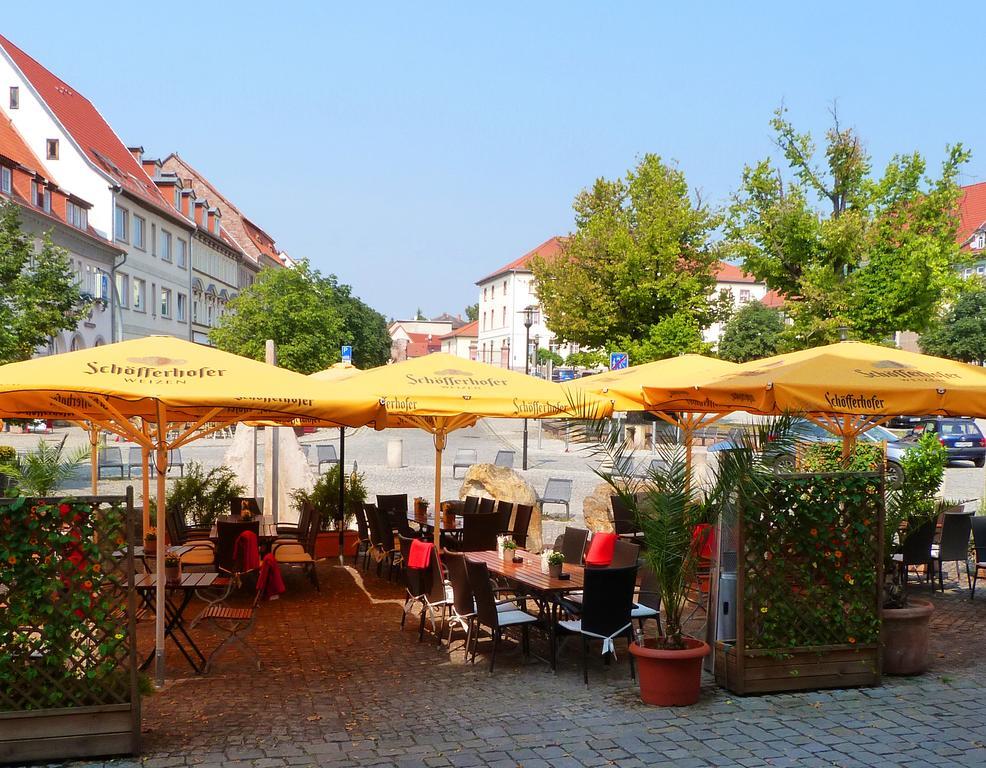 Hotel-Restaurant Thueringer Hof Bad Frankenhausen Dış mekan fotoğraf