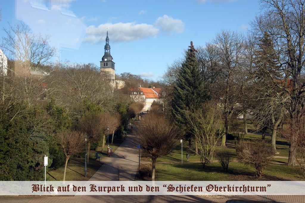 Hotel-Restaurant Thueringer Hof Bad Frankenhausen Dış mekan fotoğraf
