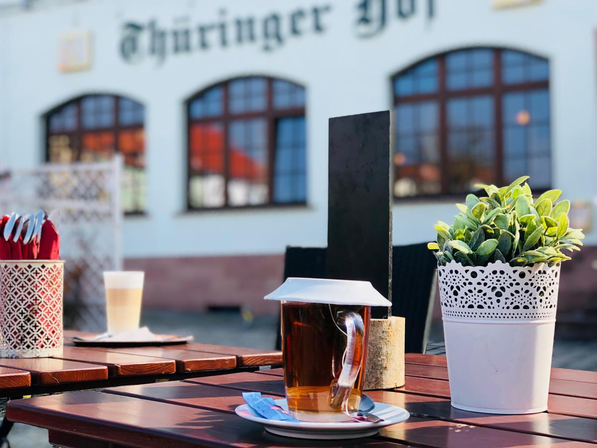 Hotel-Restaurant Thueringer Hof Bad Frankenhausen Dış mekan fotoğraf
